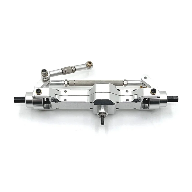 

DELAM-Axle Assembly Drive Shaft Set For WPL 1/10 C74 1/16 Full Range Remote Control Car Metal Upgrade Spare Parts Silver