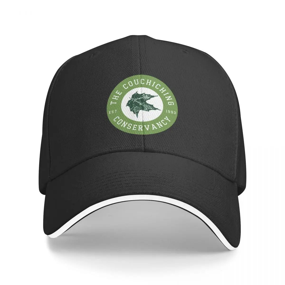 Couchiching Conservancy Green Circle Design Baseball Cap Sun Cap Christmas Hat funny hat Vintage Baseball For Men Women's