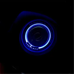 For Ford Focus 2 Focus 3 MK3 2005-2016 Kuga S-MAX C-MAX Car Light LED Ignition Switch Cover Ring Key Ring Decoration Stickers