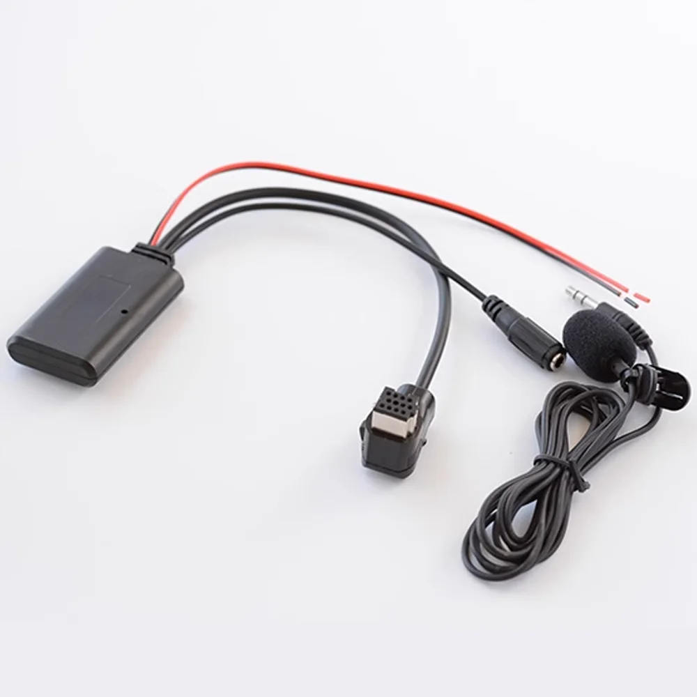 AUX Car Bluetooth 5.0  For Pioneer Radio IP-BUS P99 P01 Aux Cable Microphone Handsfree Mobile Phone Free Calling Adapter