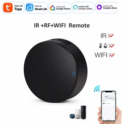 Tuya wifi infrared universal remote control temperature and humidity detector intelligent air conditioning remote control
