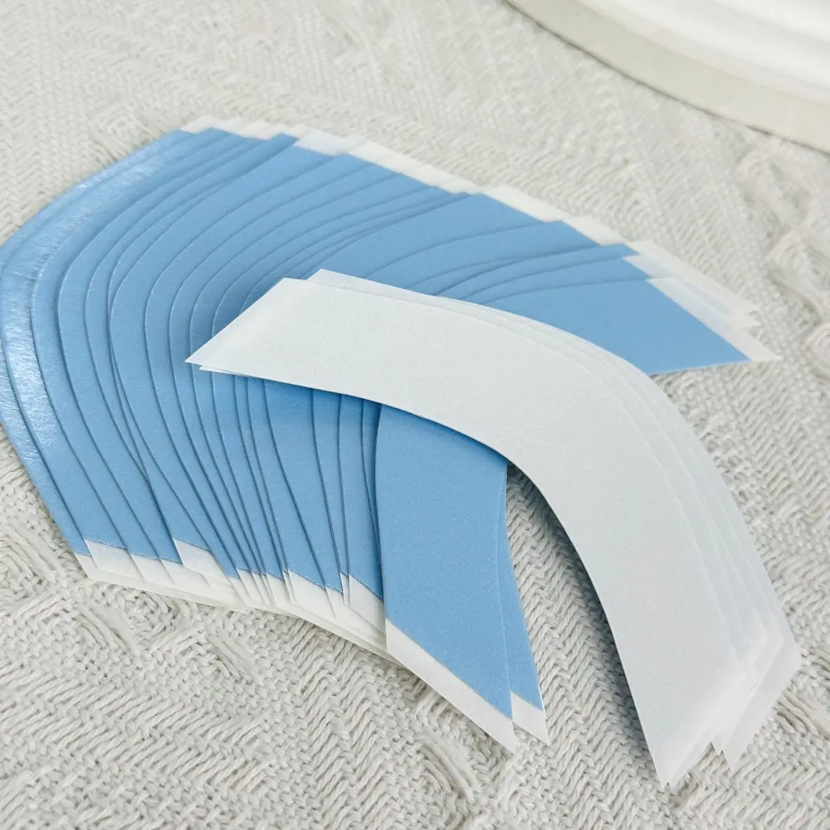 36 шт./лот, лента для париков, синяя лента для париков, двухсторонняя лента для волос для кружевного парика/парика/зачески