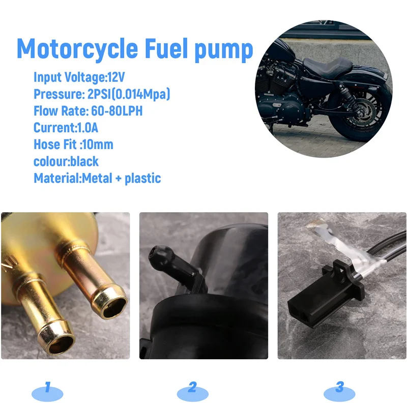 

A03G-Motorcycle Fuel Pump For Honda Steed 400 NV600 NV750 C2 Shadow VT750 C2/C3/CD ACE Deluxe VT600 600 VLX600