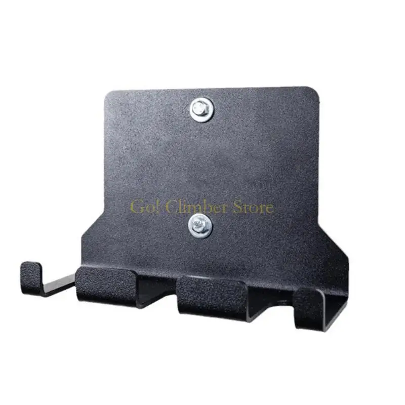 

Q84C Wall Mount Rod Storage Rack Vertical Hanging Barbell Holder Space Saving Gym Equipment Storage Rack Home Gym Organizer