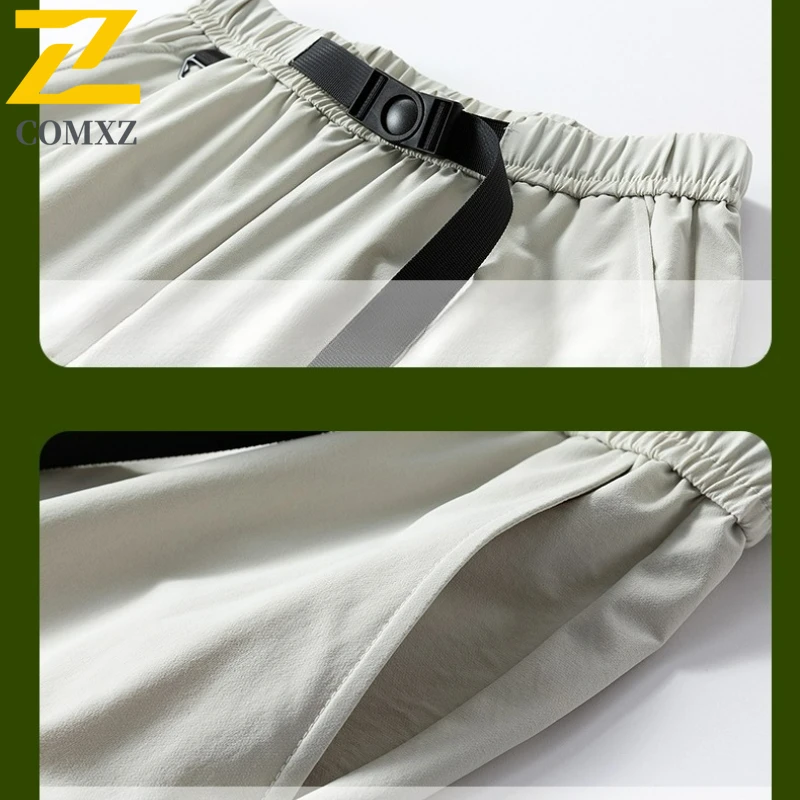 Branded Men's Cargo Pants New Autumn Lightweight Durable Trousers Outdoor Camping Cycling Rock Climbing Trendy Versatile Pants