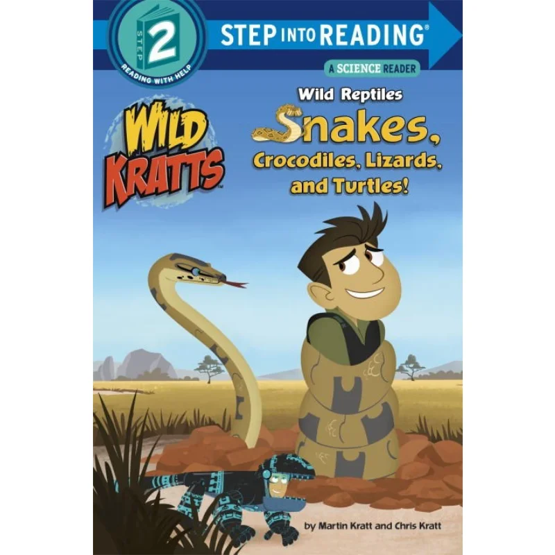 

Шаг в чтениеRStep 2Wild Reptiles Snakes Crocodi Kratt Chris Random House US 9780553507751 Книга
