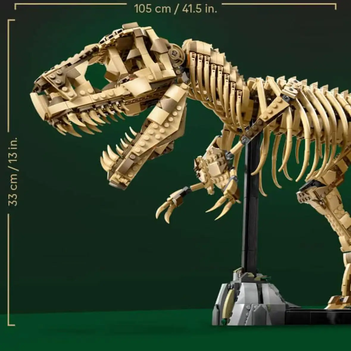 3145pcs moc Dinosaur T-Rex Fossils Tyrannosaurus Fossil Skeleton Model Assemble Home Decoration Toys For Furniture Gifts