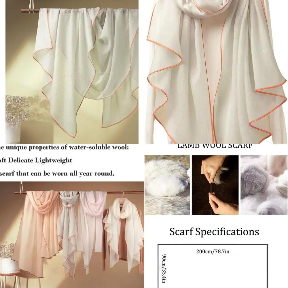 

Элегантная шаль из смеси кашемира в стиле пашмины — шелк и шерсть, легкая, приятная для кожи накидка