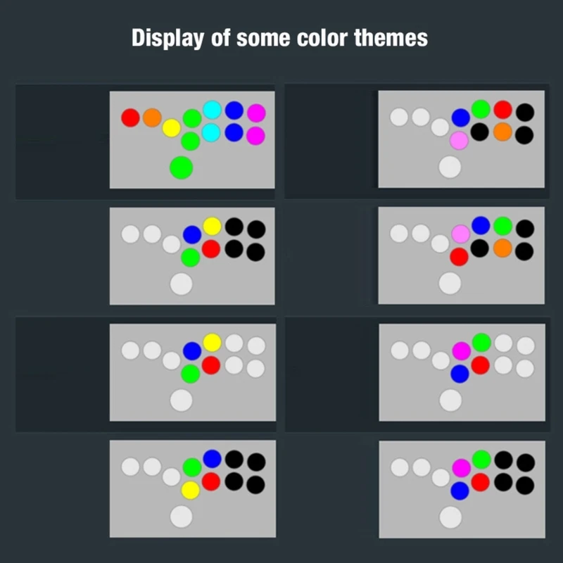 

SOCD Hitbox Controller Fighting Keyboards Controller Hitbox Keyboards with Light