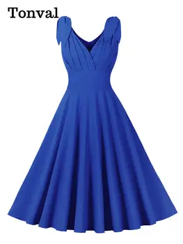 6 best sales Kleid in Teelänge - №4