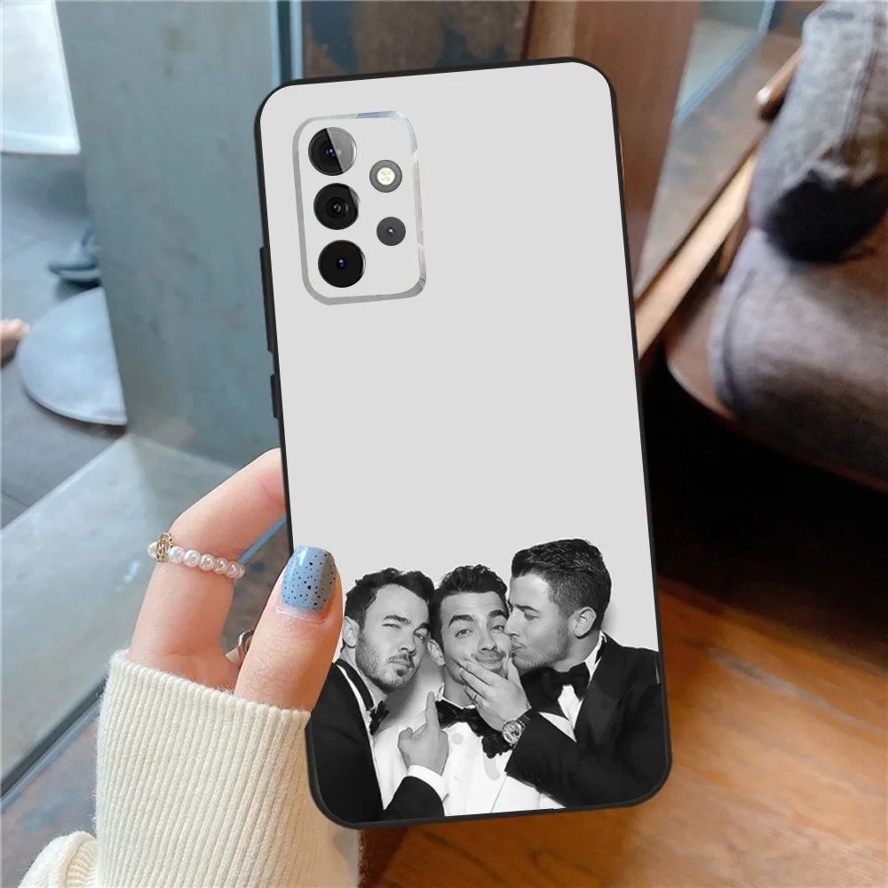 J-Jonas Band B-Brothers Phone Case For SamsungS24,23,22,21,S20 Ultra Pro 10,S30Plus,S9,20lite Ultra Black Cover