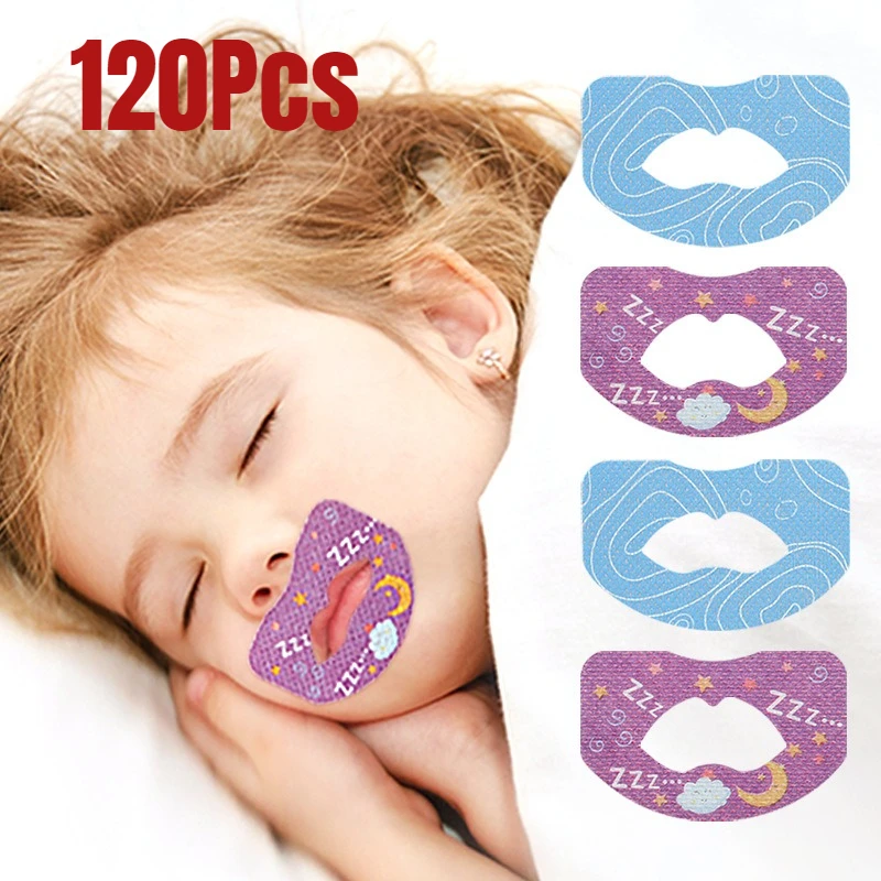120Pcs/30Pcs Anti-Snoring Stickers - Adult Children Mouth Tape Improve Nose Breathing,Night Sleep Correction Patch