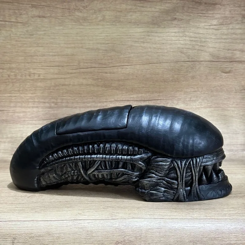 1Pcs Alien Romulus Popcorn Bucket Creative Horror Funny Desktop Decoration Ornament for Home Garden