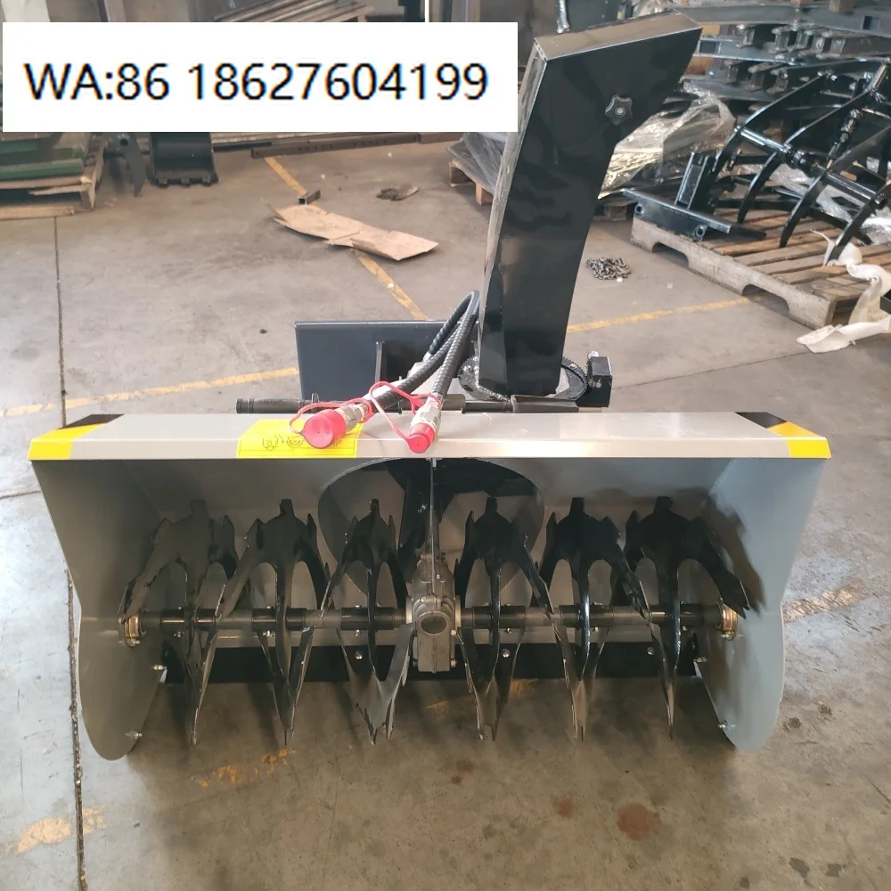 Aftermarket spare parts Skid Steer Rotary Broom Sidewalk Snow Plow Sweeper Attachment Winter Parts, in stock fast shipping const
