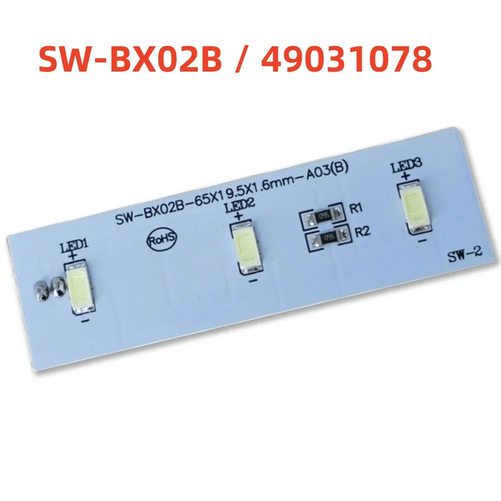 1Pcs/2Pcs Refrigerator LED Light For Electrolux Freezer Parts SW-BX02B / 49031078 Replacement LED Strip Bar DC 12V