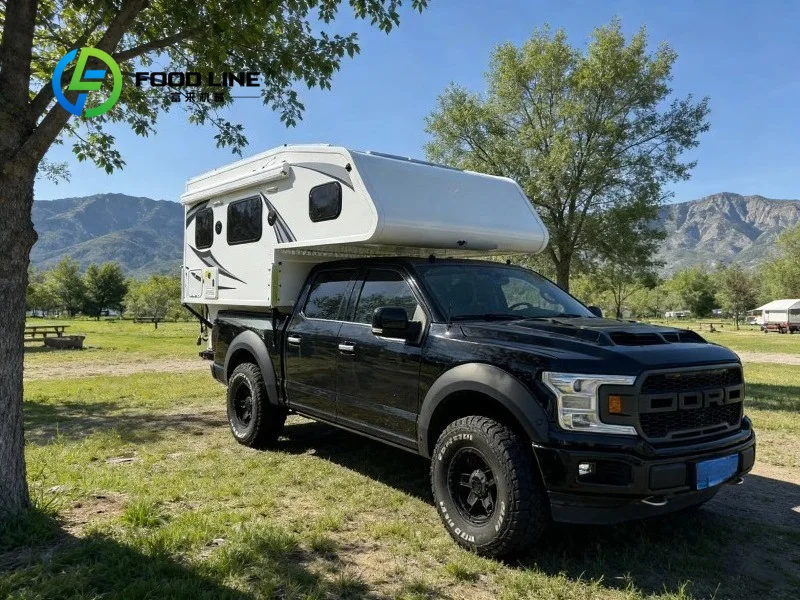 Slide On Truck Camper Demountable Lightweight Off Road Wind Resistant Reinforced Frame For Open Plain And Grassland Outdoor