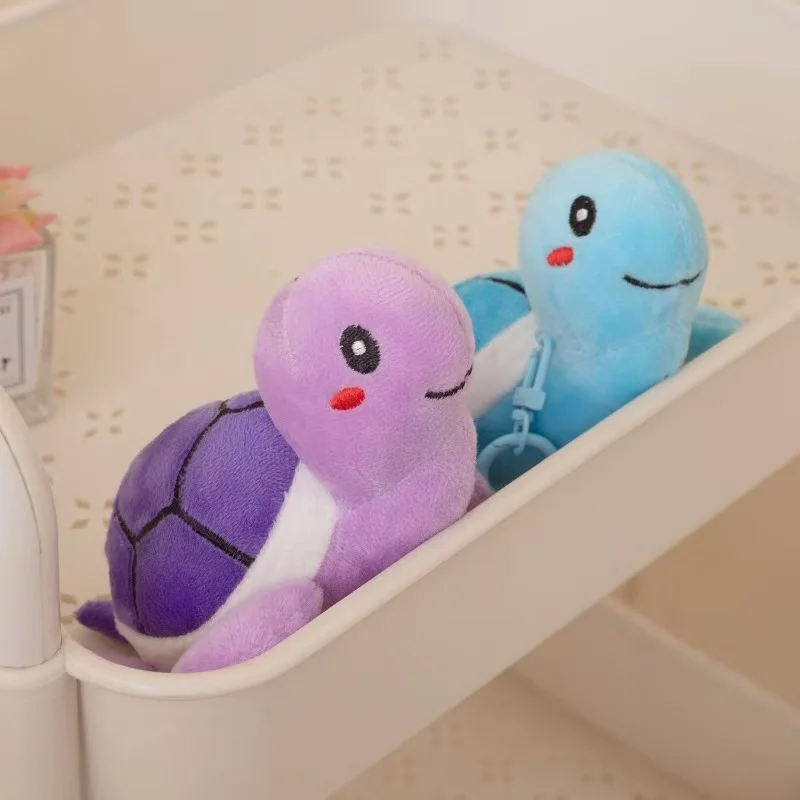 Newest Dopamine Turtle Backpack Pendant Keychain Kawaii Plush Toy Figure Doll Cartoon Cute Gift Doll for Friends Suitable Doll