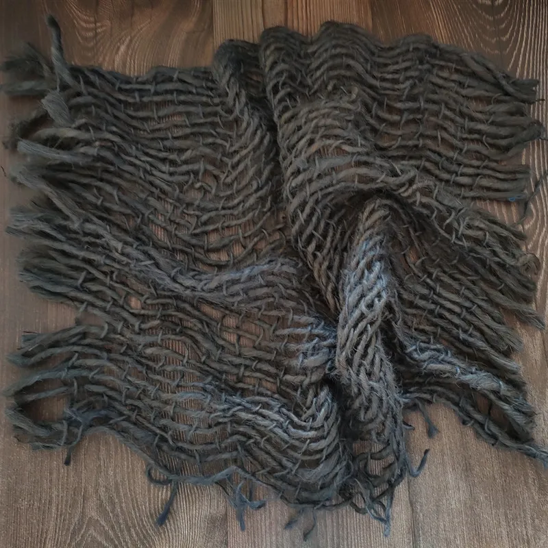Couche de jute colorée pour panier, couverture de coussin, accessoires de photographie de bébé nouveau-né