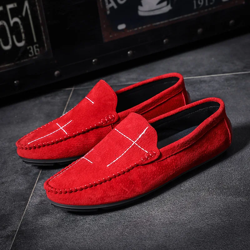 Size 38-48 Men Casual Shoes Car Shoes Slip On Loafer Big Size Travel Moccasin