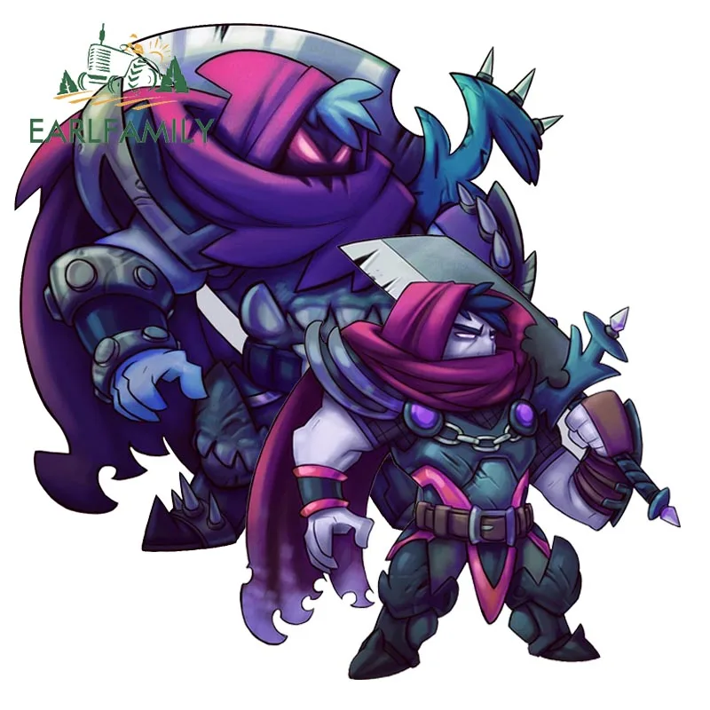 EARLFAMILY 13 см x 12,5 см мультяшная наклейка ложный принц виниловая наклейка на автомобиль демон воин s окно багажник декор для ноутбука Игра Ролевая наклейка EARLFAMILY 13 см x 12,5 см мультяшная наклейка ложный принц виниловая наклейка на автомобиль демон воин s окно багажник декор для ноутбука Игра Ролевая наклейка