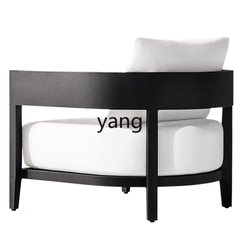 

YHM outdoor sofa aluminum alloy furniture hotel homestay leisure sofa combination