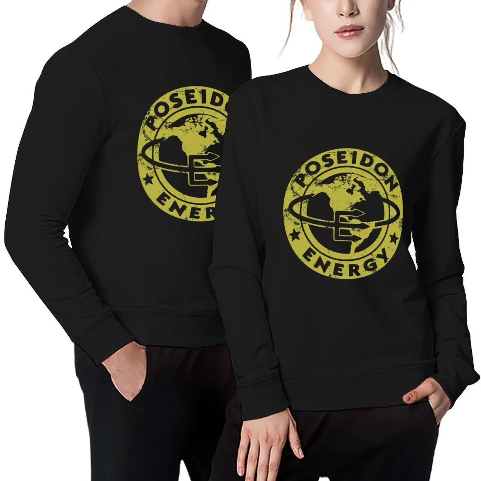 

Poseidon Energy Pullover men's clothing graphic t shirts men anime clothing tracksuit men sweatshirt