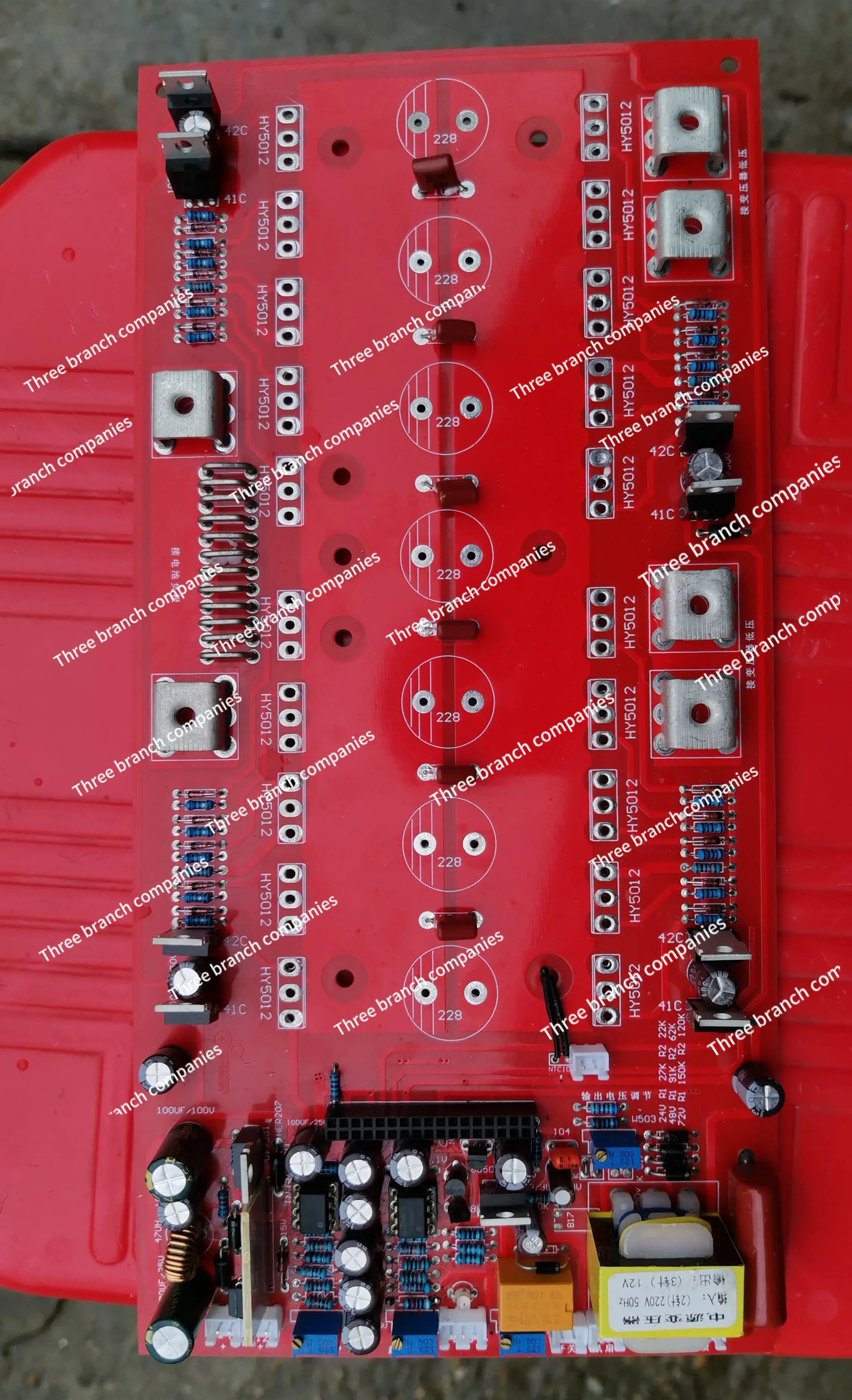 

Pure Sine Wave Inverter PCB Motherboard 20 Semi-finished Products