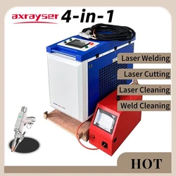 Axrayser 3000w Handheld Laser Welding Machine for Metal Aluminum 4in1 Handheld Laser Welding Cutting Cleaning