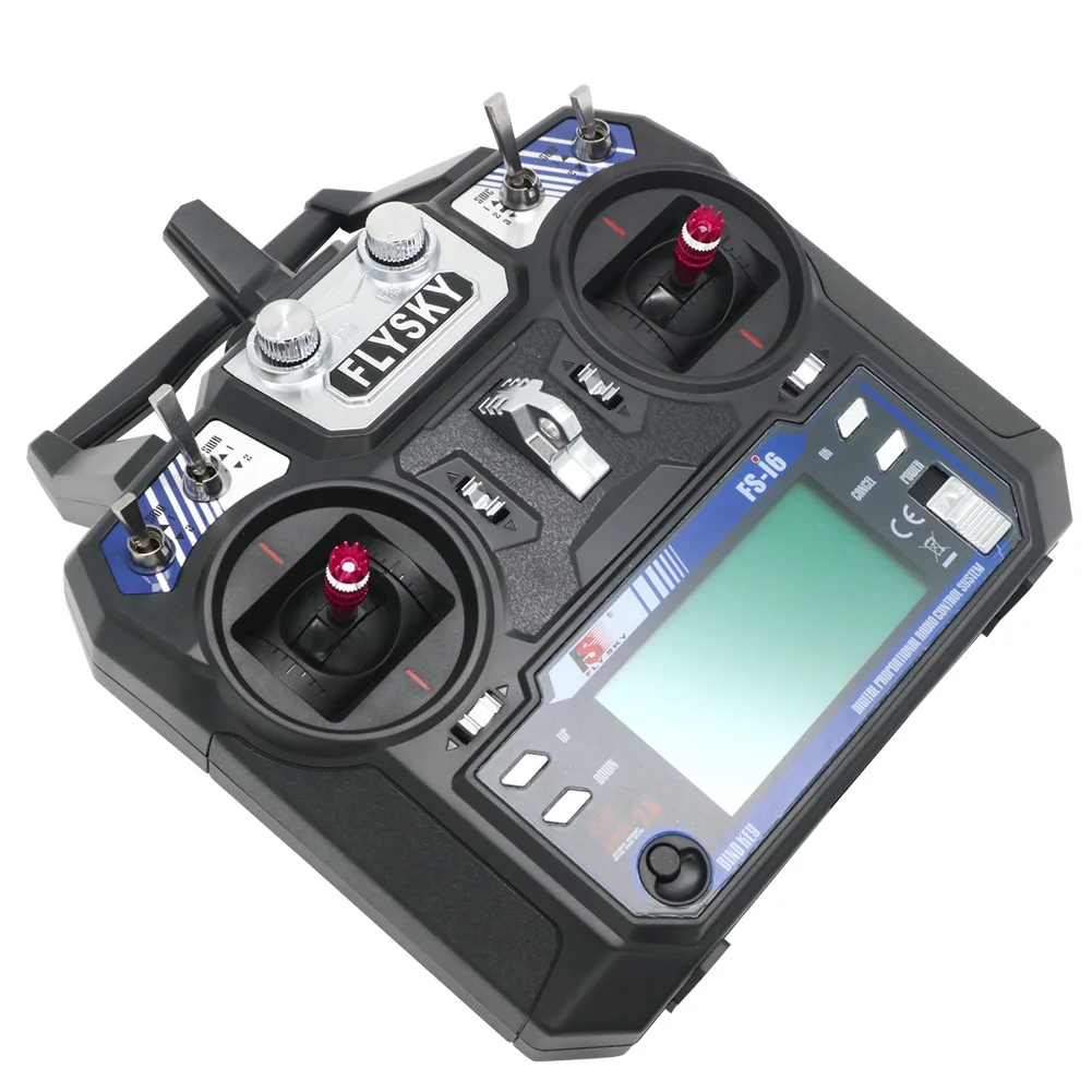 FLYSKY FS-i6 I6 2.4G 6CH AFHDS Radio Transmitter Controller With iA6 iA6B X6B A8S R6B iA10B FS2A Receiver for RC Drone Airplane
