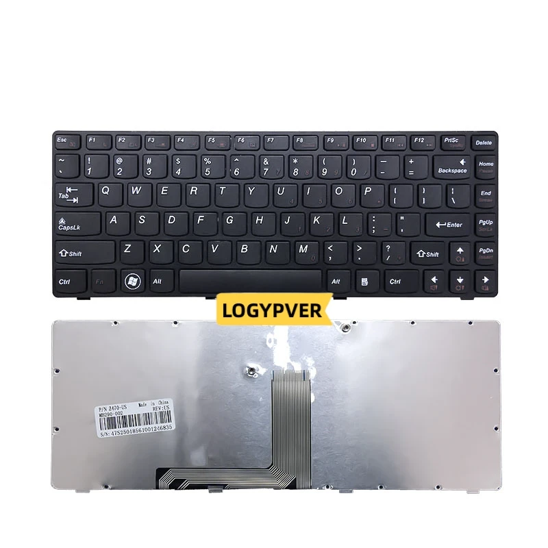 

US English for Lenovo IdeaPad Z470 Z475 Z370 Z470A Z470 AM Z470AT Z470AX Z470K Z470G US Keyboard