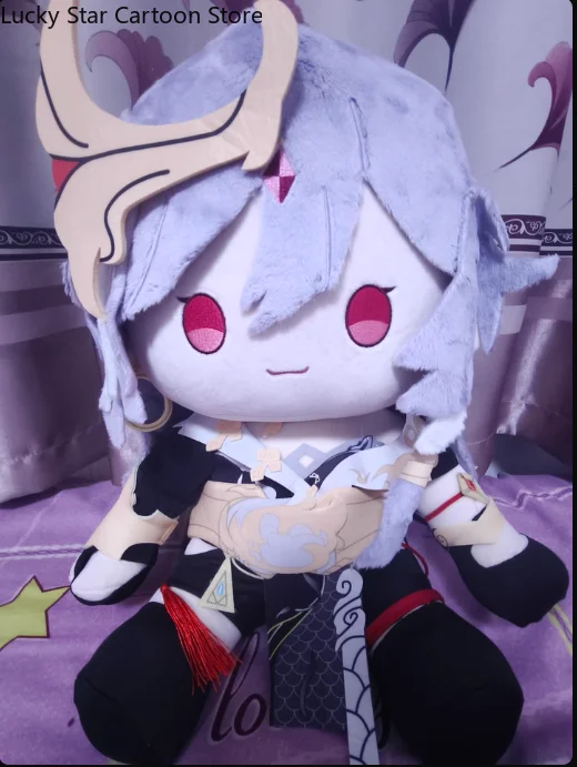 

Anime Herrscher of Sentience Fu Hua Honkai Impact Cosplay 40cm Figure Change Clothes Body Soft Dress Up Plushie Gift Halloween
