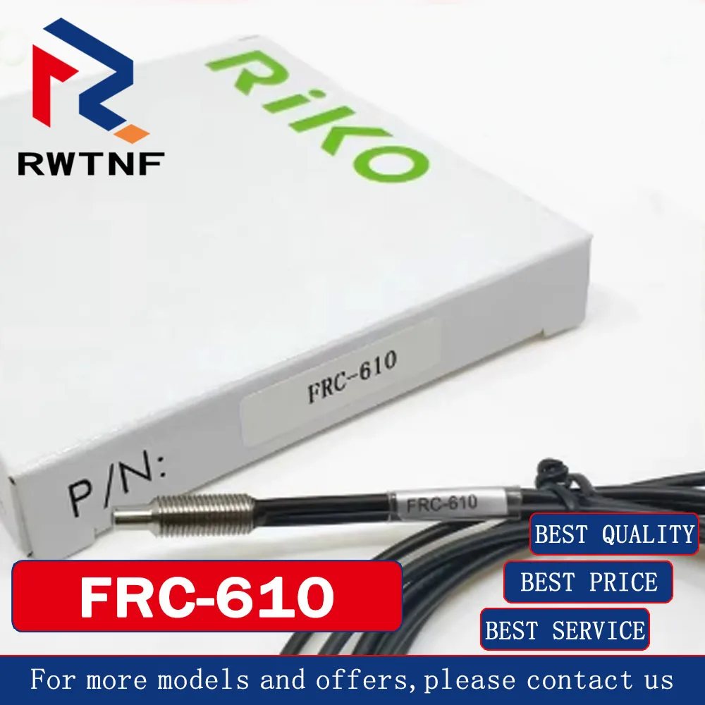 Brand New Genuine FRC-610 RIKO M6 fiber optic probe sensor,100% original warehouse stock
