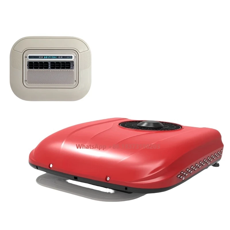

Powerful 12V/24V Electric Light Truck Air Conditioner Universal Construction Vehicle RV Roof-Mounted Auto Parking Conditioner
