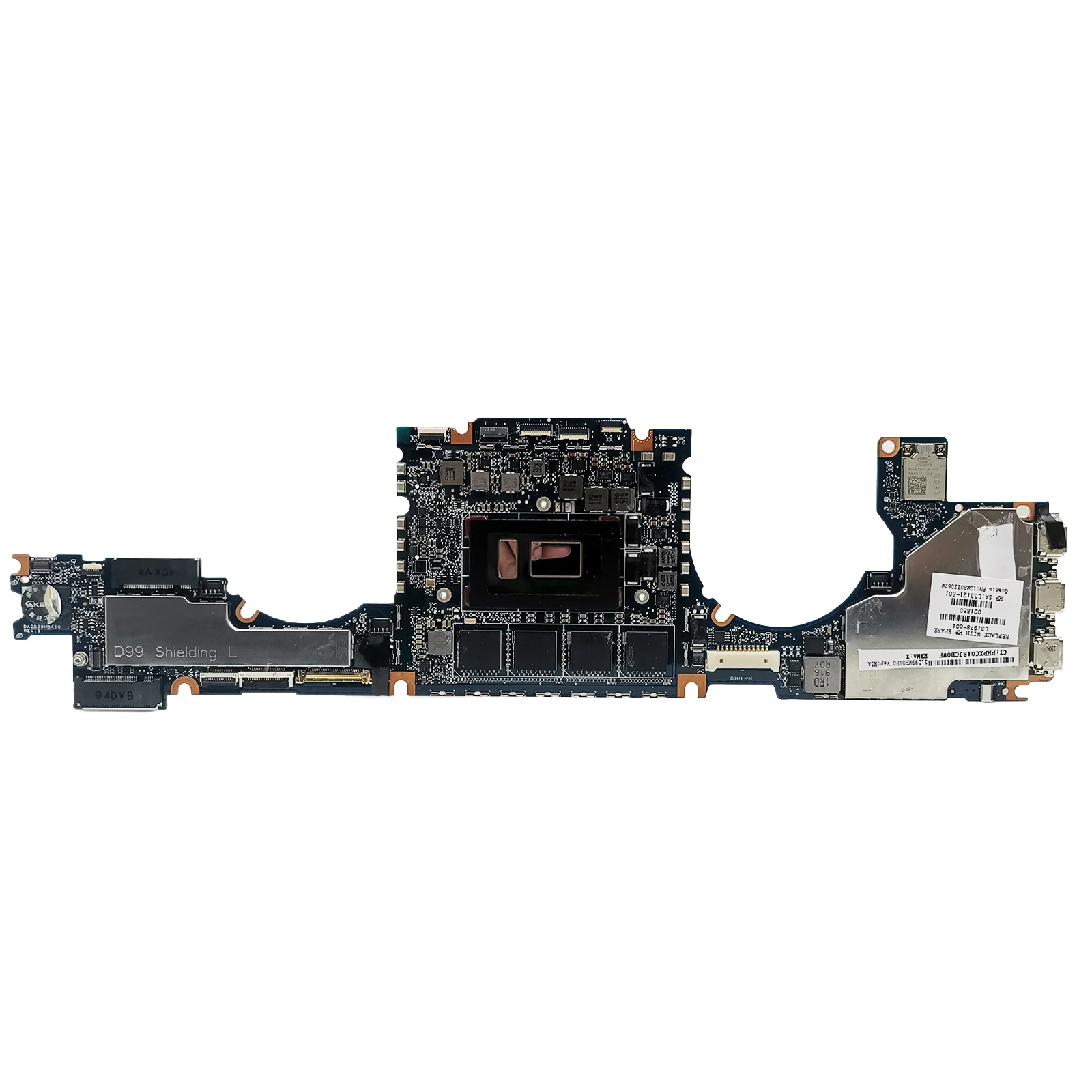 DA0D99MBAI0 Mainboard For HP Elite X2 1013 G3 Laptop Motherboard With i5-8250U I7-8650U CPU 8G RAM L31339-601 L31978-601