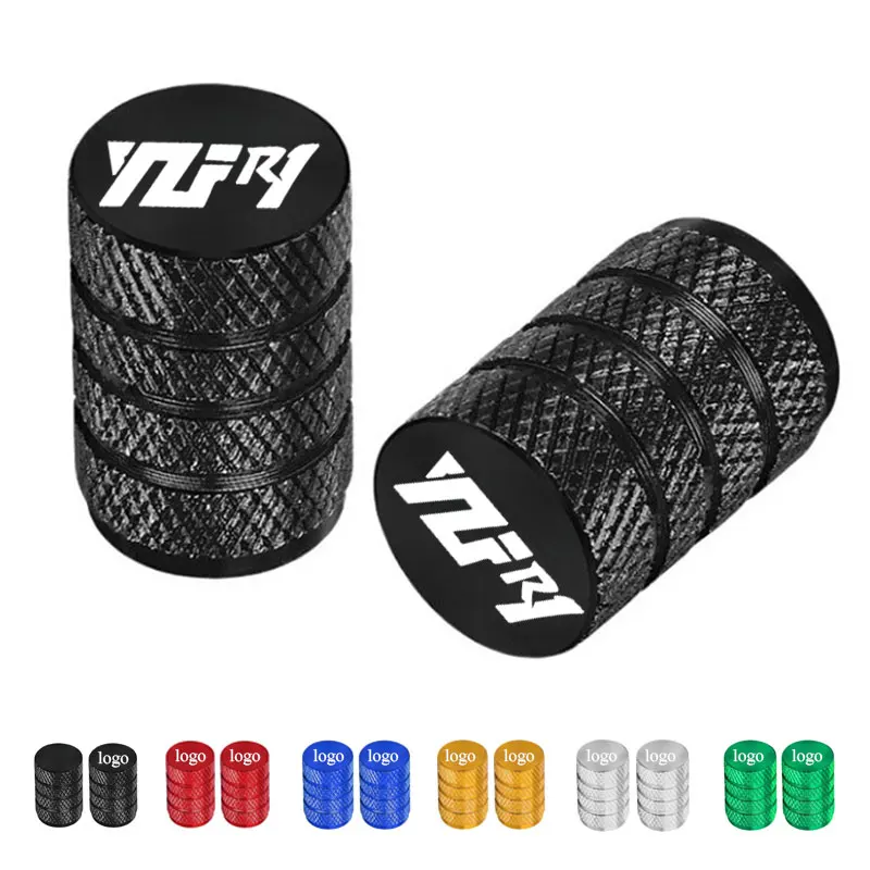 

2 шт. для Yamaha YZF-R1 YZF R1 мотоцикла с ЧПУ, алюминиевые колпачки для колесных шин, колпачки для штока клапана, пылезащитная крышка