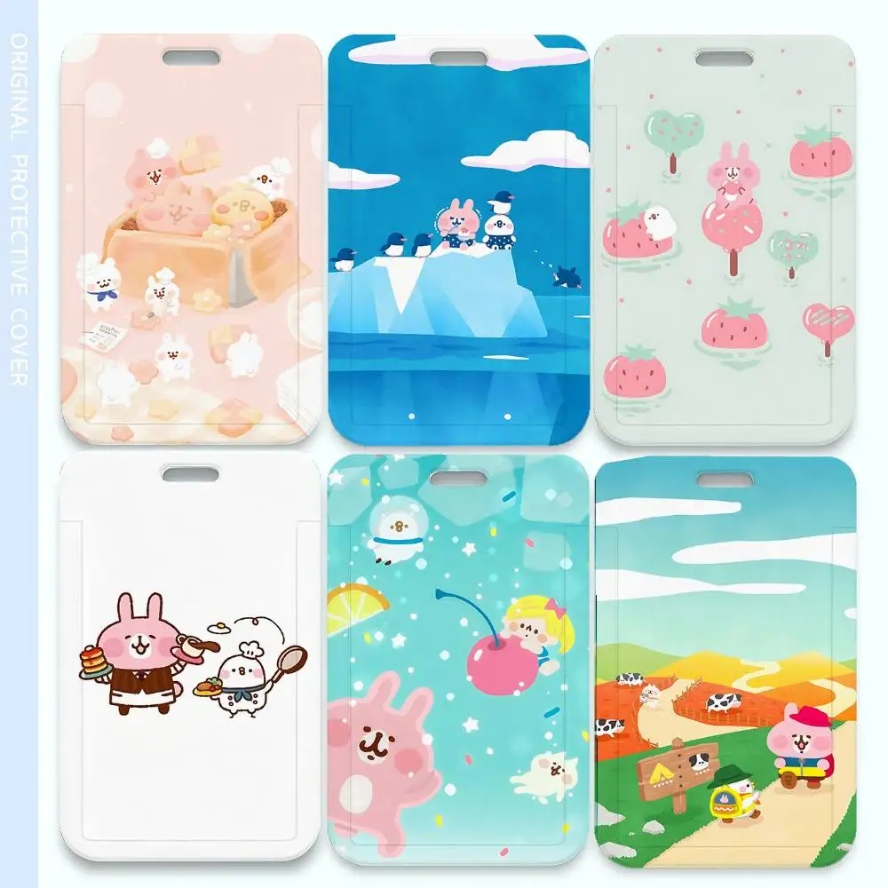 K-Kanahei Kawaii Trendy Luxury ID Card Holder Lanyard Gift Men And Women For Gift Daily Life