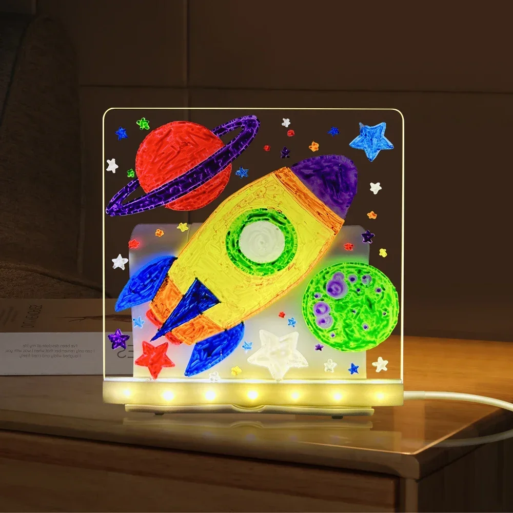 

Interactive Light Show Drawing Cube: Illuminate Your Imagination