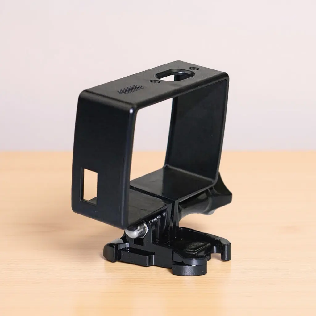 Picture 7: Black ABS Camera Protective Frame Case Shell Standard Border Cover for 2 4K Action Camera Shockproof Scratchproof