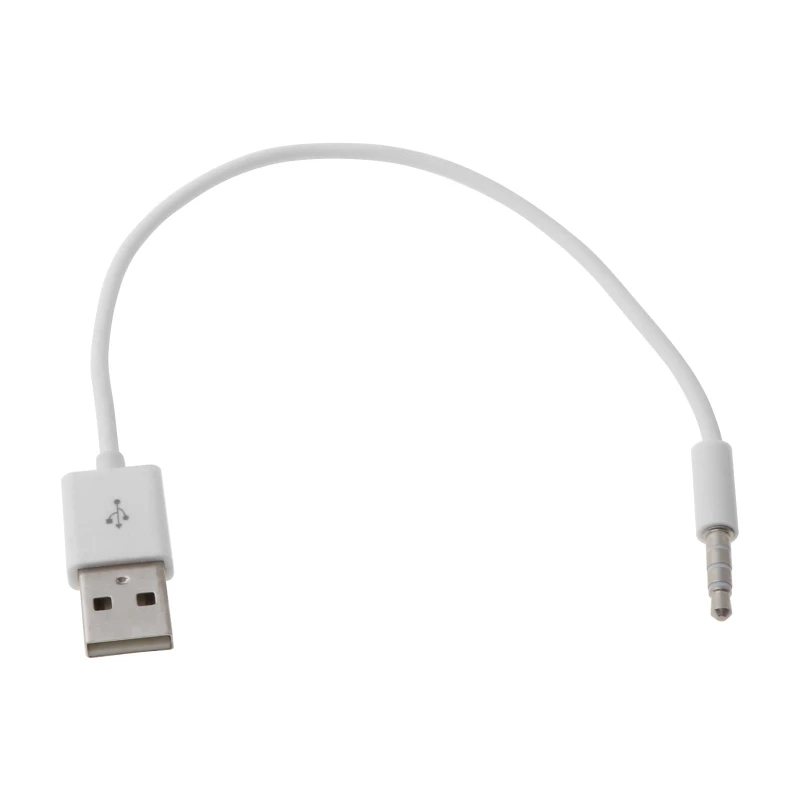 USB 3.5mm kabel do ładowania i synchronizacji danych Adapter do Apple iPod Shuffle 2nd