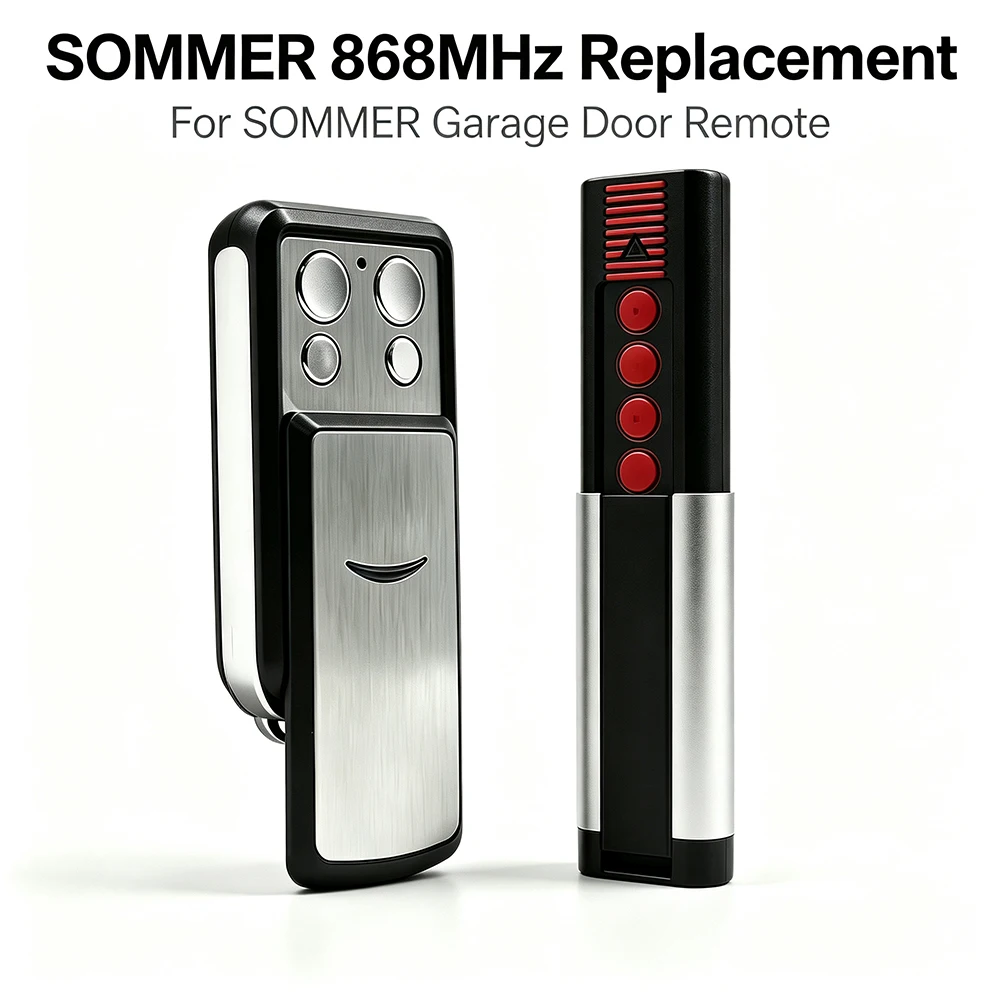 For SOMMER 868mhz Pilot 4020 TX03-868-4 4026 TX03-868-2 4031 TX08-868-4 Garage Door Remote Control 868 MHz Rolling Code Opener