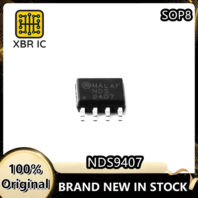 

(20/50 pieces) NDS9407 | SMD SOP8 | Single P-channel 60V 3A | MOS field effect tube | Brand new | Spot fast delivery