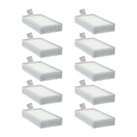 10pcs /lot Robot Vacuum Cleaner Parts HEPA Filter Replacement for Haier T322,GUTREND JOY 90 Pet FUN110
