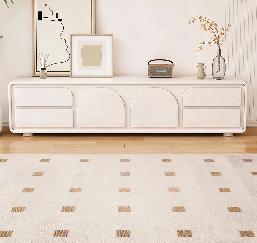 

#Modern luxury minimalist style furniture European Union ce certified high-end hotel apartment family living room locker