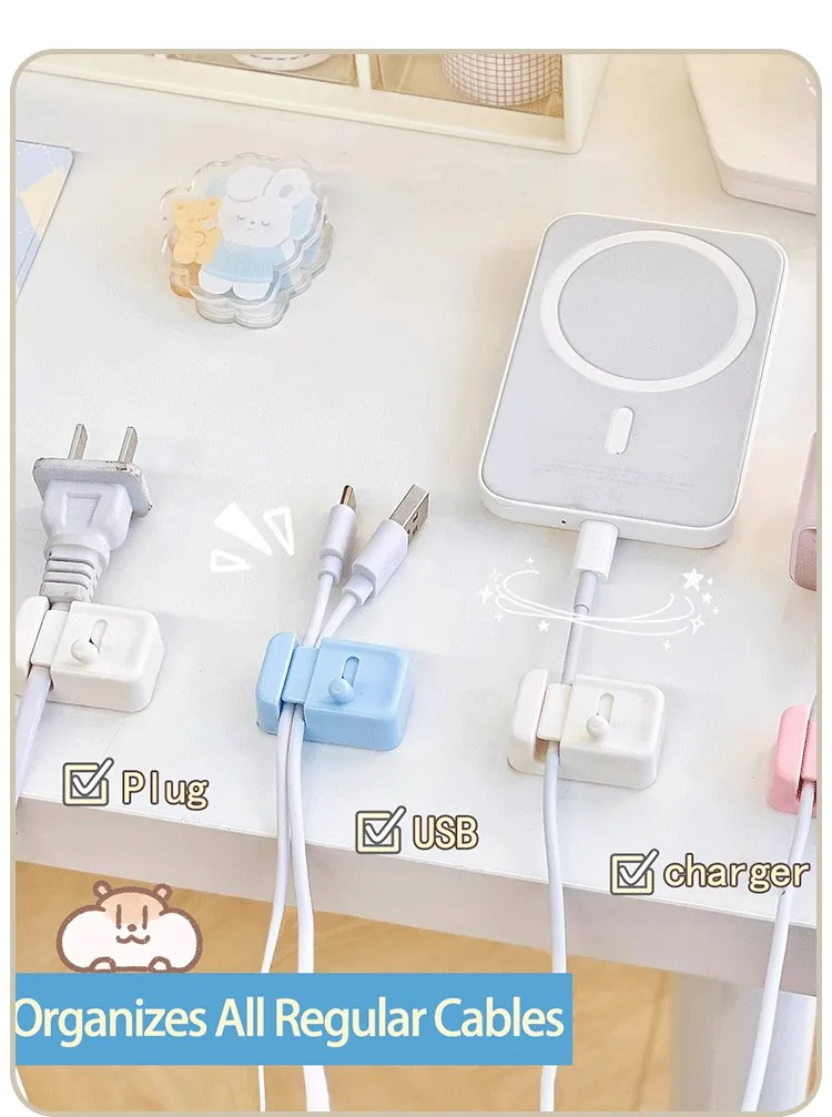 Desk Cable Management Clips