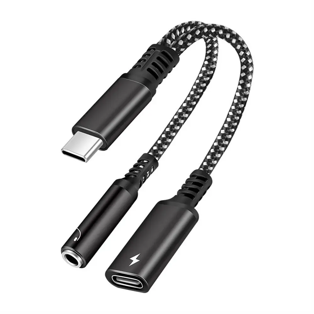 

Type C to Type C Type C To 3.5mm Jack Type C to 3.5mm OTG Adapter Cable Converter OTG Cable Aux Converter Charging Cable