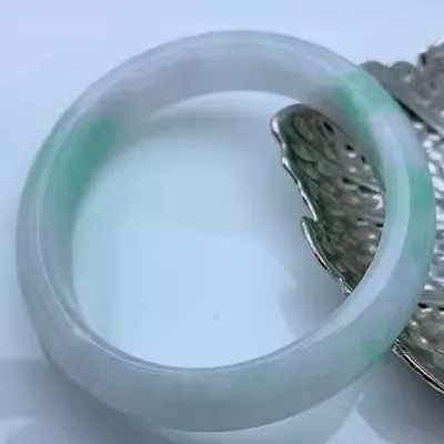 Natural Myanmar Jade 54mm-62mm bracelet exquisite princess bracelet to send girlfriend to send mother Hetian jade