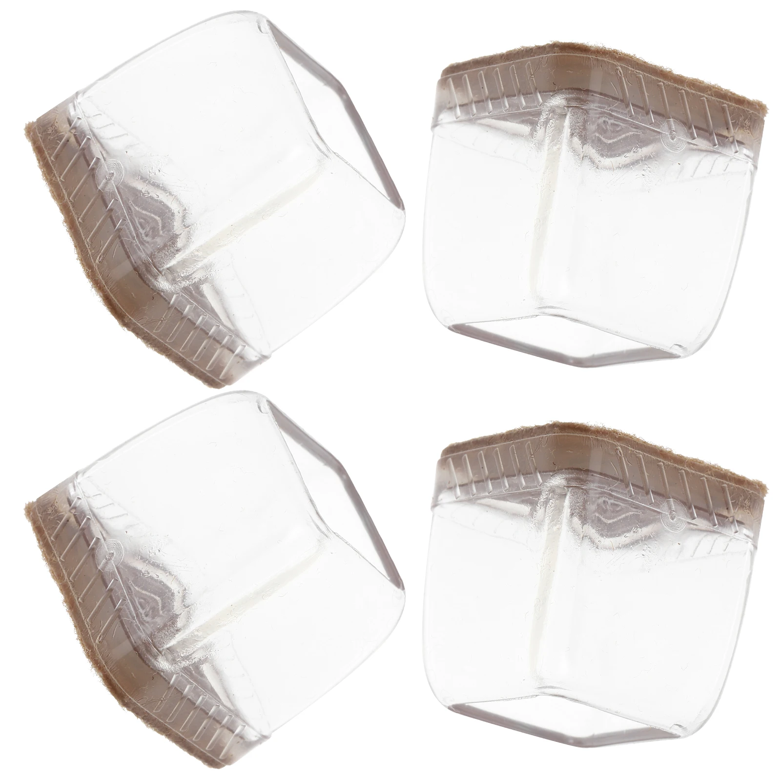 

4Pcs Furniture Leg Protectors Caps for Chair Table Feet Silicone Floor Protectors Scratch Proof Easy Install Home Accessories