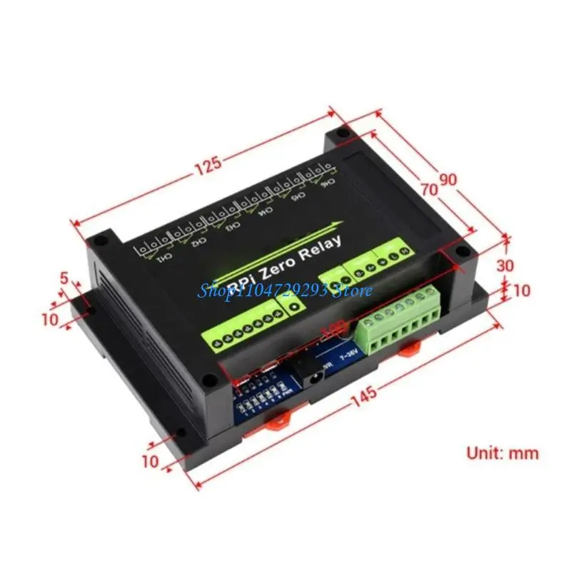 Y2GD 6 kênh rơle mô -đun mạnh mẽ rs485/can