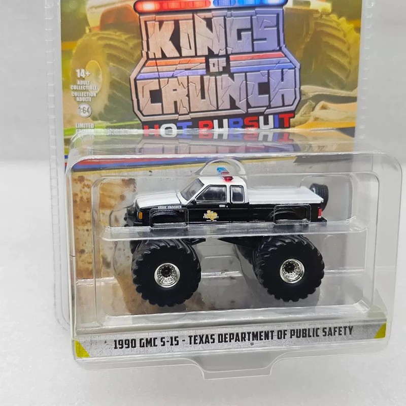 Greenlight – modèle de voiture en alliage GMC S-15, échelle 1:64, classique, Souvenir pour adulte, cadeau, affichage statique, 1990