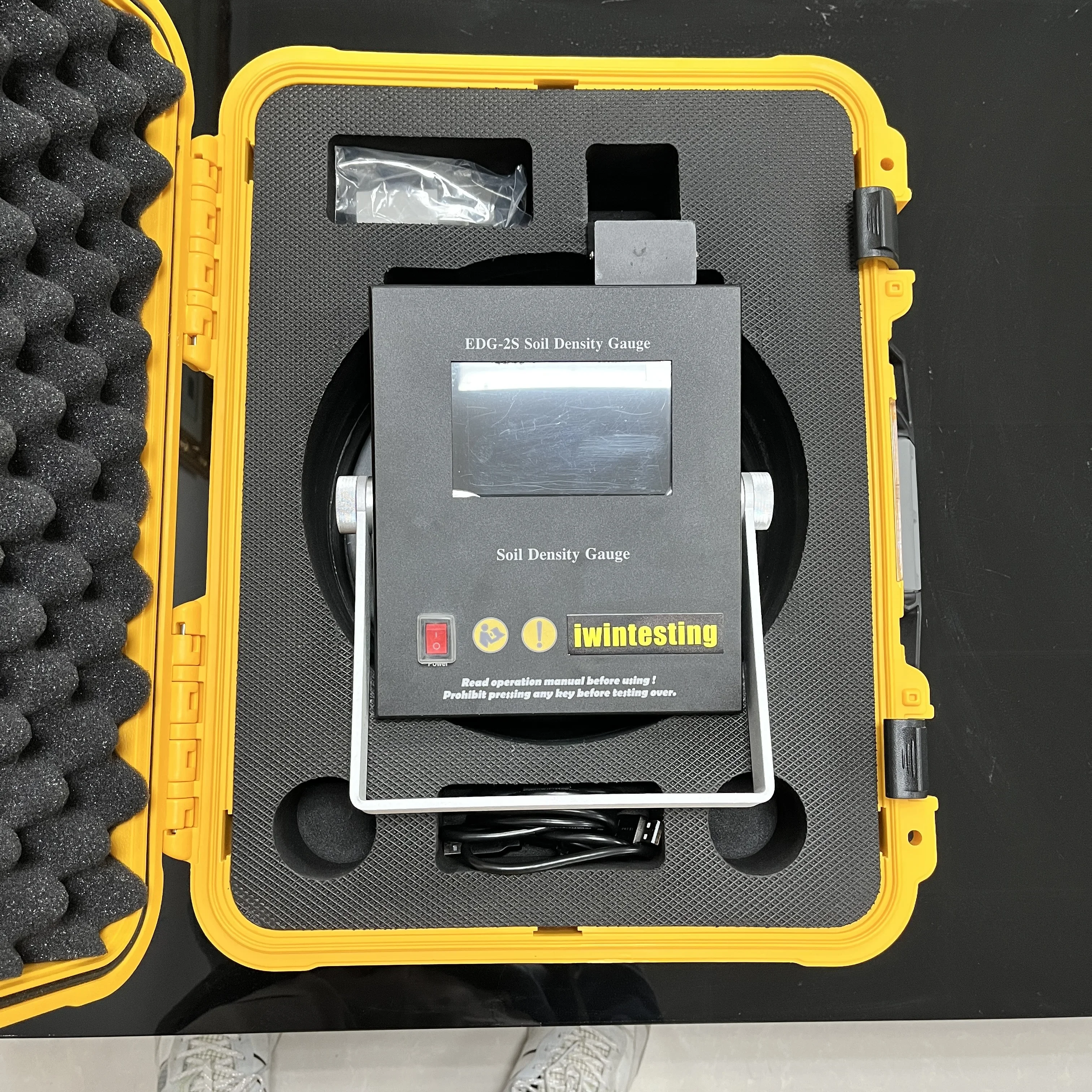 Edg Soil Density Gauge Non-Nuclear Density Gauge Experiment